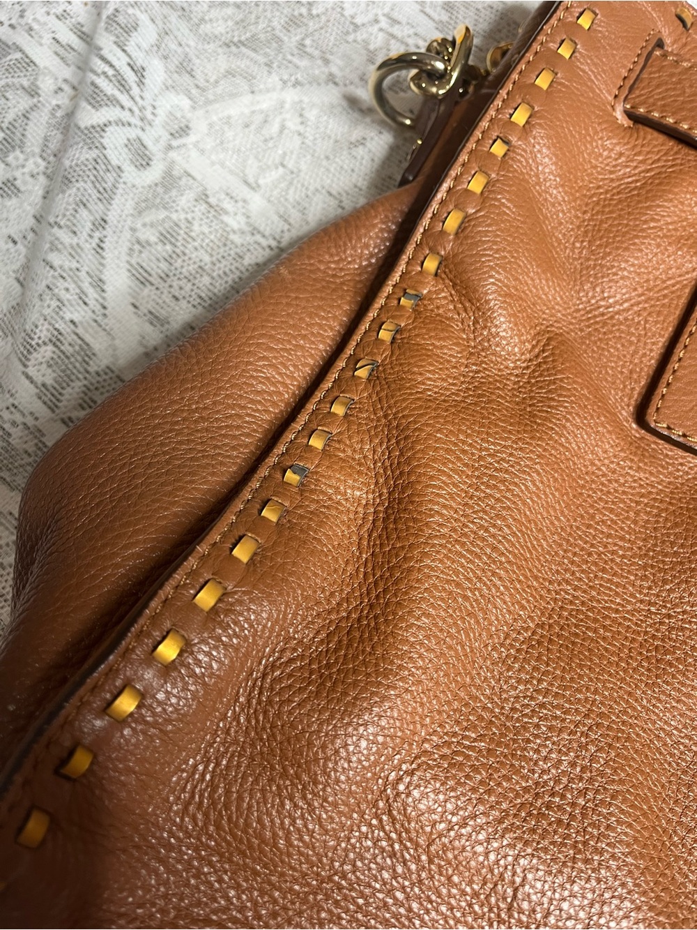 Michael Kors Hamilton Leather Handbag Tote Bag XL - Picture 5 of 16